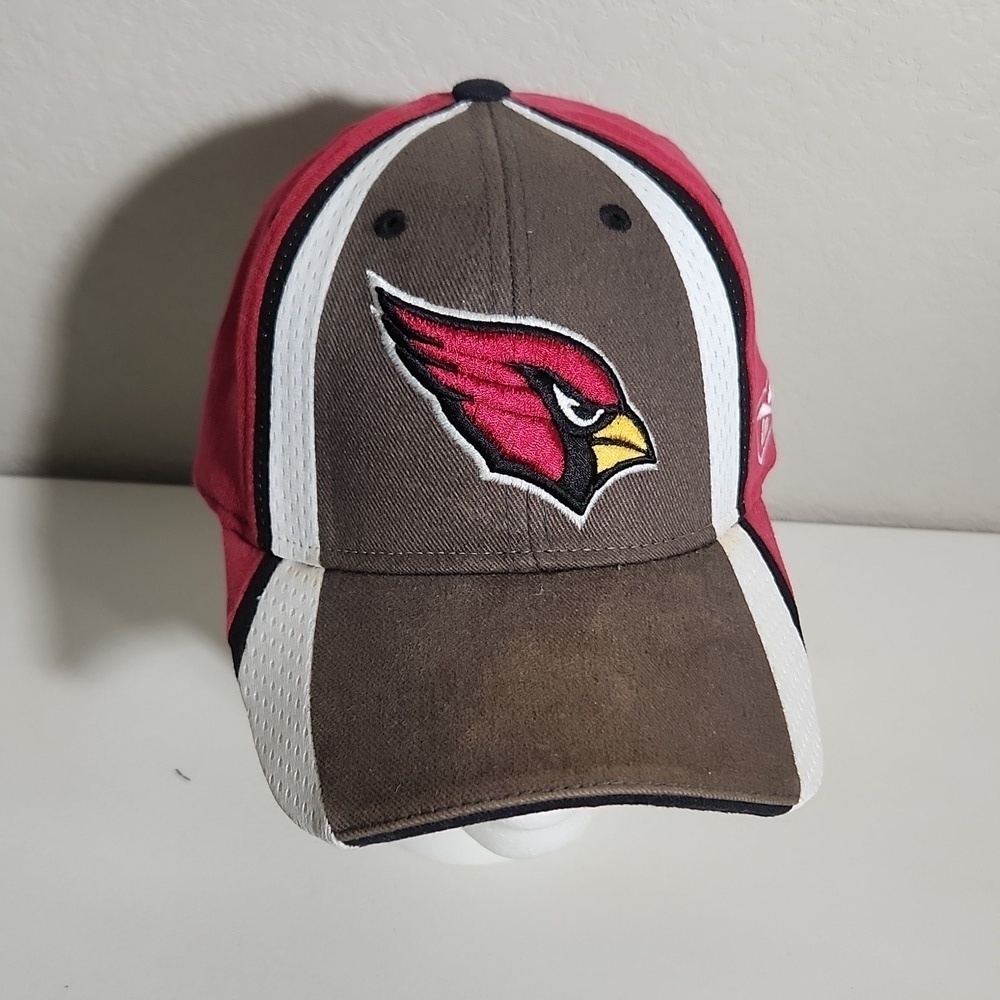 Reebok NFL Arizona Cardinals Hat Football Fan Apparel Red Bird Baseball